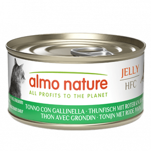 Hfc Cat Jelly Tonno Con Gallinella Lattina 70 Gr