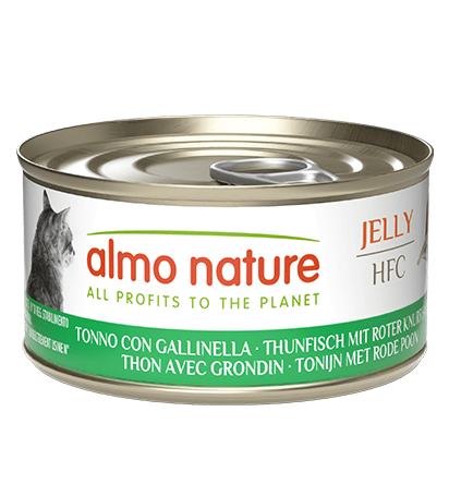 Hfc Cat Jelly Tonno Con Gallinella Lattina 70 Gr