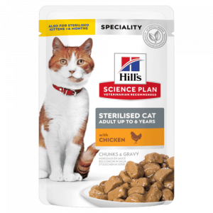 Hills Gatto Mature Sterilized Mix 12 Bustine 85 Gr (1)