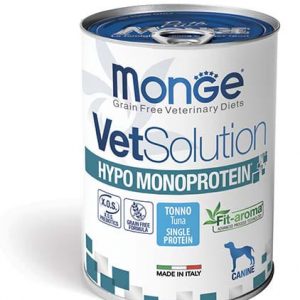 Monge Dog Vet Solution Hypo Tonno 400 Gr