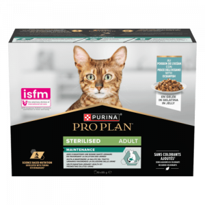 Pro Plan Cat Sterilized In Gelatina Con Pesce Dell’oceano Multipack 10 x 85 Gr