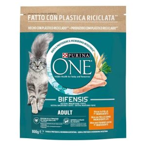 Purina One Adult Pollo E Cereali Integrali 800 Gr (1)