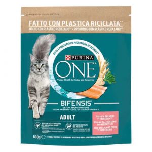 Purina One Sterilizzato Salmone E Cereali Integrali 800 Gr (1)