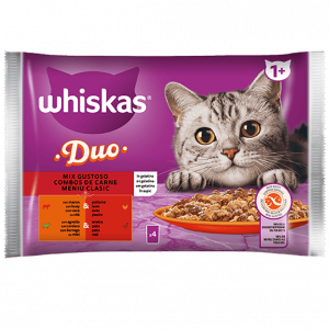 Whiskas Duo Mix Gustosa 4 X 85 Gr (1)