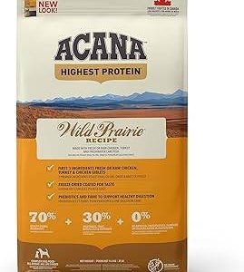 acana dog highest protein wild prairie 114 kg