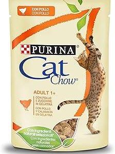 Cat Chow Adult Pollo E Zucchine Multipack 10 X 85 Gr