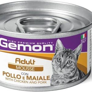 Gemon Cat Adult Mousse Pollo E Maiale 85 Gr