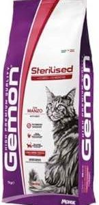 Gemon Cat Sterilized Manzo 7 Kg