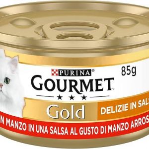 Gourmet Gold Delizie In Salsa Manzo 85 Gr