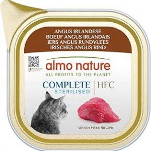 Hfc Cat Complete Sterilizzato Angus Irlandese Vaschetta 85 Gr