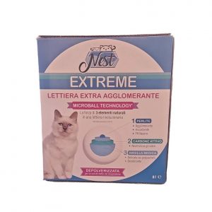 lettiera nest extreme extra agglomerante 8 lt