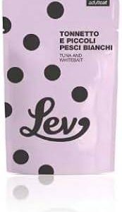Lev Gatto Tonnetto E Pesci Bianchi Bustina 60 Gr