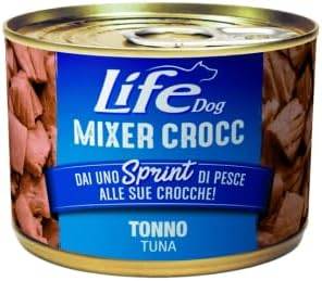 life dog mixer crocc tonno lattina 150 gr