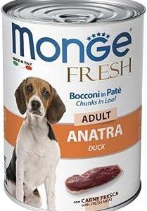 monge fresh dog adult anatra 400 gr
