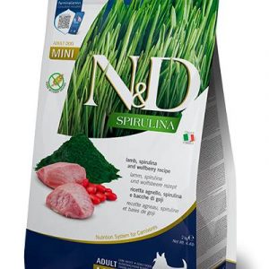 nd dog spirulina agnello adult mini 800 gr