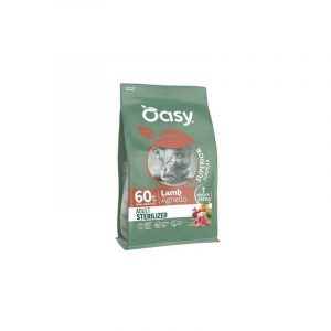 oasy cat superior sterilized agnello 15 kg
