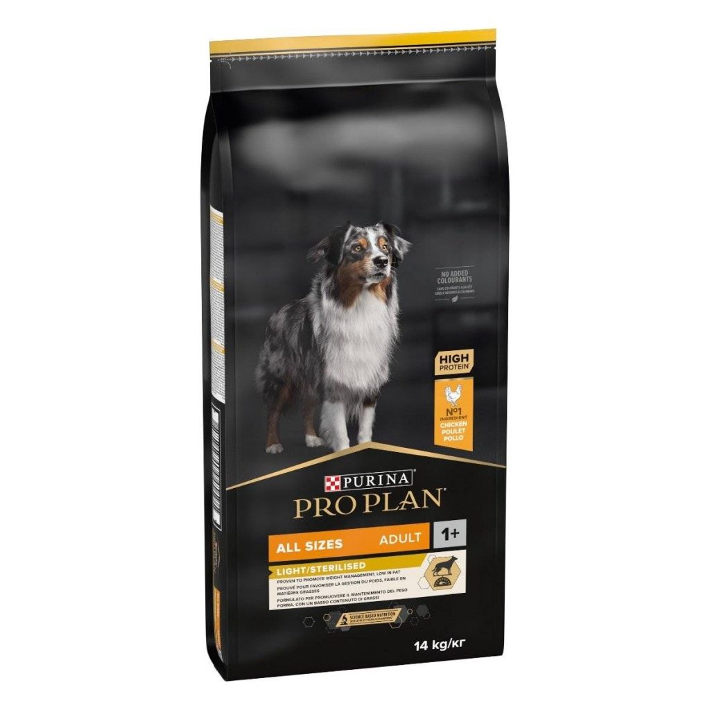 pro plan dog adult light pollo 14 kg