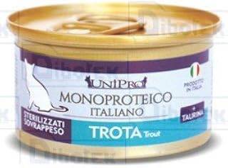 unipro cat trota sterilized monoproteico 85 gr