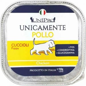 unipro dog puppy pollo monoproteico 150 gr