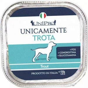 unipro dog trota monoproteico 150 gr