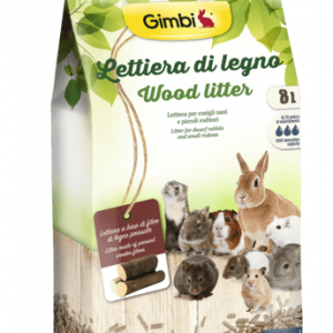 GIMBI Lettiera a base di fibre di legno pressate 8L (1)