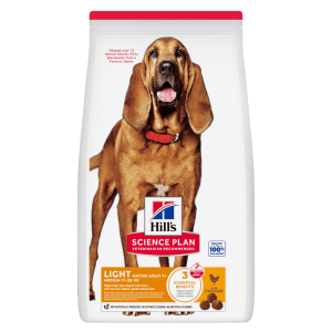 Hills Mature Pollo Light Medio Cane 14 Kg