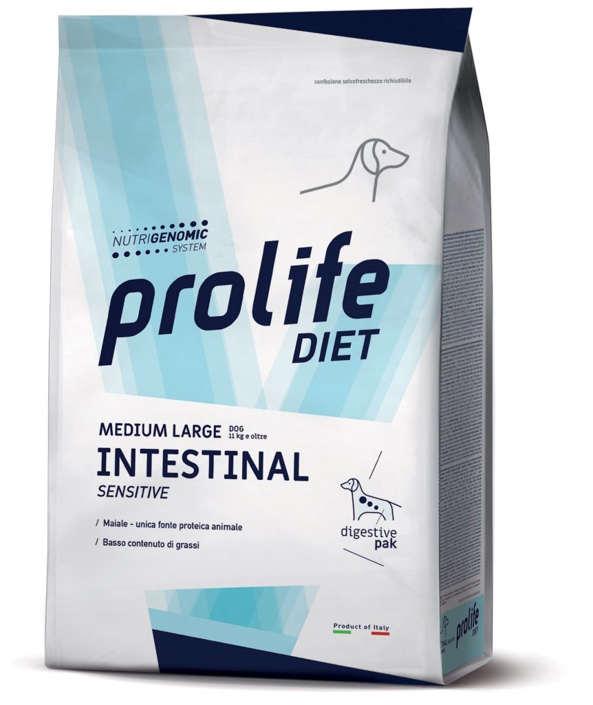 Prolife Cane Vet Intestinal Maiale Medium Large 8 Kg (1)
