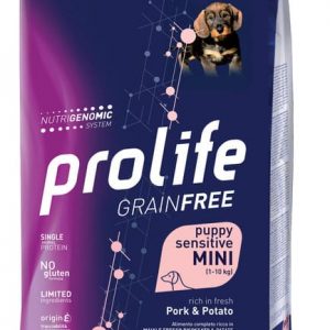Prolife Cane Maiale E Patate Puppy Mini Grain Free 7 Kg (1)