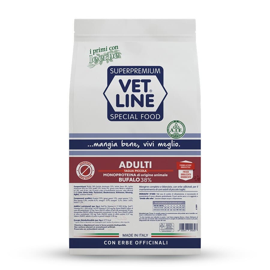 Vet Line Bufalo Mini Adult 12,5 Kg (1)