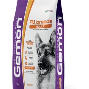 Gemon Anatra E Riso Cane Adult All Breeds 15 Kg (1)