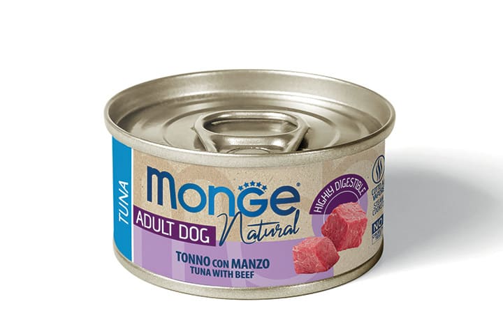 Monge Puppy Tonnetto E Manzo Natural Cane Lattina 95 Gr (1)