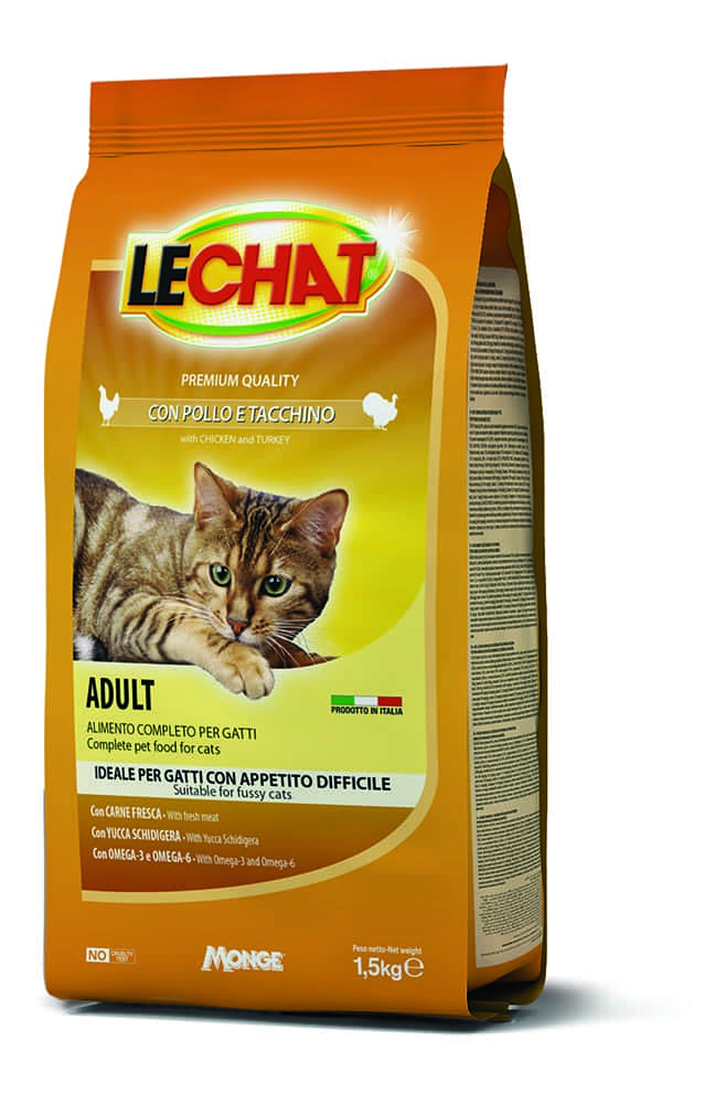 Lechat Croccantini Pollo e Tacchino 1,5 Kg (1)