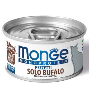 Monge Sfilaccetti Solo Bufalo Gatto 80 Gr