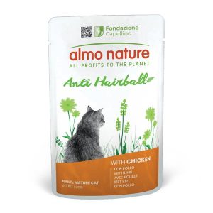 Almo Nature Holistic Anti Hairball Pollo Gatto 70 Gr (1)