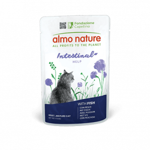 Almo Nature Holistic Pesce Intestinal help Gatto 70 Gr (1)