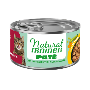 Natural Trainer Patè Adult Pollo Gatto 85 Gr (1)