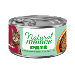 Natural Trainer Patè Adult Tacchino Gatto 85 Gr (1)