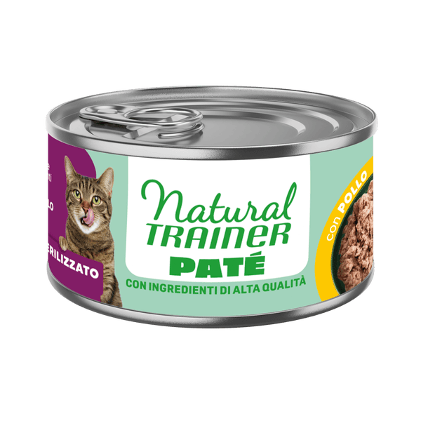 Natural Trainer Sterilized Pollo Gatto 85 Gr (1)