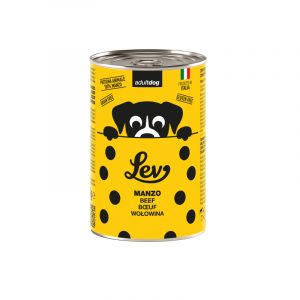 Lev Cane Mono Manzo Lattina 400 Gr 6x