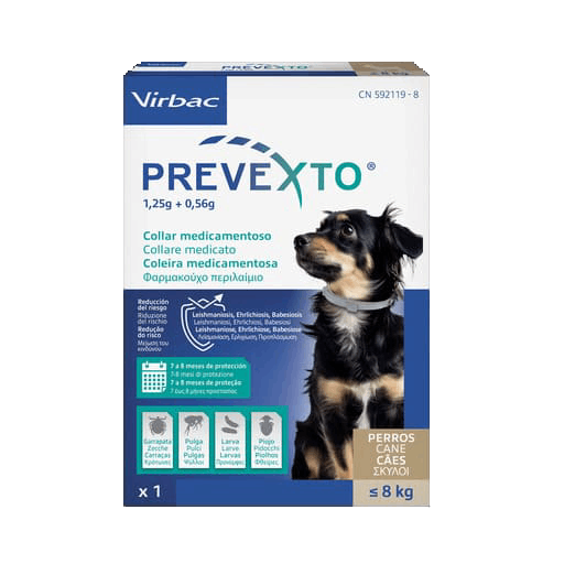 Prevexto Collare Cane Minore di 8 Kg